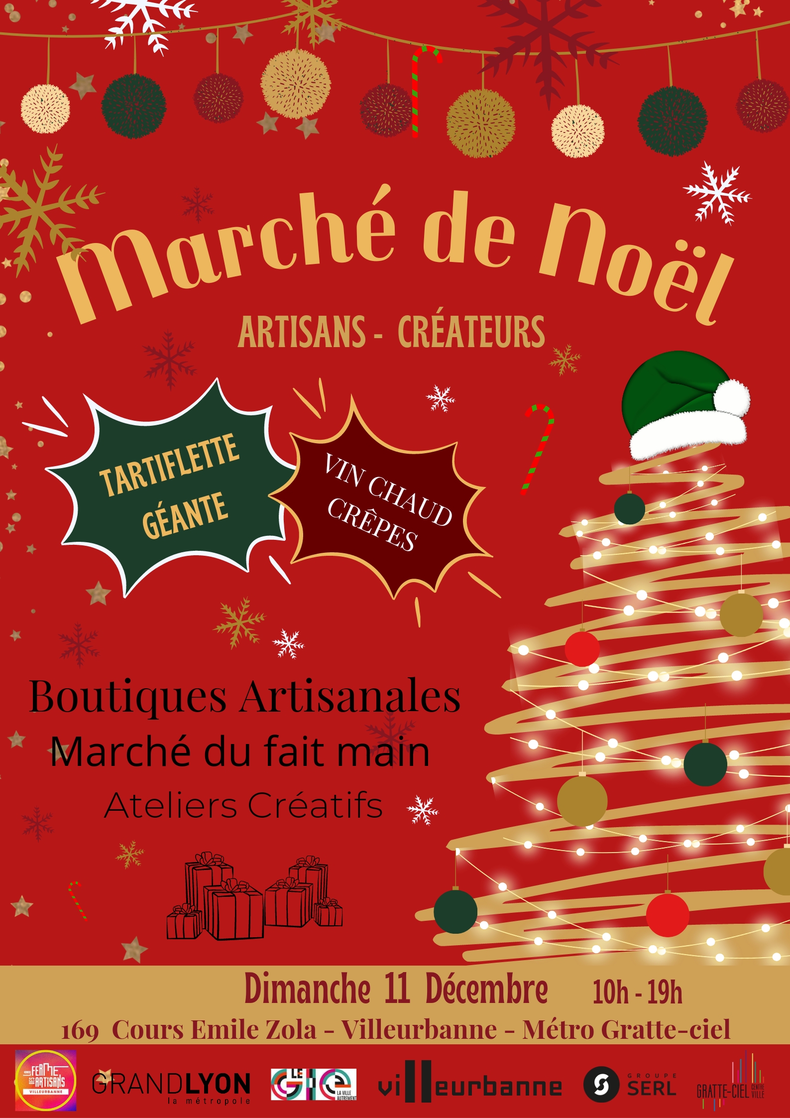 Noël en Vrac : marché de Noël responsable - samedi le 3 décembre !
